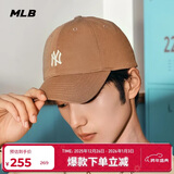 MLB帽子男女棒球帽礼物元旦休闲鸭舌帽软顶3ACP7701N-50BGD