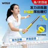 WITESS羽毛球训练器鞭打挥拍练习辅助纠正训练神器力度可调节款