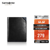 新秀丽（Samsonite）男士短款钱包牛皮卡包驾驶证件收纳包男士生日礼物TK6