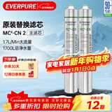 爱惠浦（Everpure）厨房餐饮用水过滤  净水器主滤芯 MC2-CN 两支装