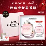 蔻驰（COACH）纽约女士淡香水90ml礼盒节日生日礼物白玫瑰送女生持久香氛大牌