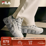 FILA 斐乐官方女鞋可颂面包鞋老爹鞋运动鞋2025秋冬厚底鞋