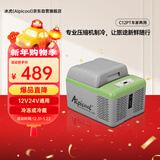 冰虎（Alpicool）压缩机制冷C12P车家两用冷冻冷藏宿舍办公室户外户外家居用品