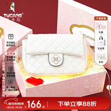 啄木鸟（TUCANO）包包女款2025年单肩包小香风菱格链条斜挎包实用生日新年元旦礼物