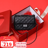 viney牛皮包包女包品牌链条包轻奢单肩斜挎包生日新年礼物送女生女友