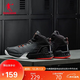 乔丹男鞋篮球鞋高帮皮面秋冬防风舒适减震耐磨运动鞋