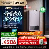 史密斯（A.O.SMITH）16升精钢燃气热水器 国家补贴 1级静音认证 安全守护 JSQ31-EDQ6 新品
