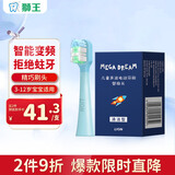 狮王（Lion）磁悬浮儿童声波电动牙刷替换刷头  3-12岁适用 蓝色  1支装