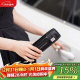 乐扣乐扣（LOCK&LOCK）缤纷弹跳盖保温杯304不锈钢男女商务便携随行水杯子390M黑色