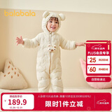 巴拉巴拉儿童轻薄羽绒服男女童冬装连体衣2025造型可爱趣味萌208425120203