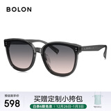 BOLON暴龙眼镜猫眼大框显脸小太阳镜女防晒开车墨镜潮 BL3182A13