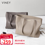 viney牛皮包包女包大容量托特包轻奢品牌单肩生日圣诞礼物送女生女友