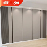 麦哟宝电视背景墙自粘墙贴壁纸3D格栅壁布客厅沙发装饰壁画卧室影视墙布 【整张】无缝高端真丝布/平米 超大