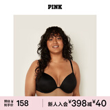 维多利亚的秘密 PINK 圆盘胸内衣2805舒适3/4罩杯聚拢外扩文胸胸罩无痕聚拢 2ZUO黑色-2805 11202805 80D （36D）