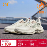 361°运动鞋女秋冬季保暖网布轻便减震通勤休闲跑步鞋子女682232210-1