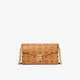 MCM 【七夕礼物】 TRACY 经典中号手包链条包斜挎包信封包