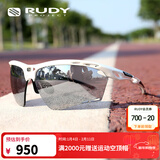 RUDY PROJECT璐迪运动眼镜男女跑步骑行太阳镜马拉松自行车护目镜节日PROPULSE 光泽白/多层镀膜黑（送镜盒）
