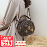 爱情海包包女包斜挎包单肩手提腋下圆筒包通勤生日圣诞礼物送女生女友