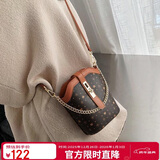 金狐狸（FOXER）女士包包女包大容量单肩斜挎包手机包小包跨年元旦礼物送女生女友