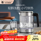 WMF福腾宝不锈钢 玻璃可调温电茶壶烧水壶保温茶壶电热水壶 1L