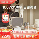 Divoom点音东方青鸾弹唱音箱蓝牙家用吉他乐器音响话筒麦克风户外k歌广场舞演出便携音响手提音响扩音器