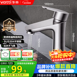 华帝（VATTI）面盆水龙头冷热 304不锈钢浴室水龙头 洗脸盆洗手盆水龙头 041012