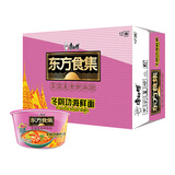 康师傅方便面 东方食集 泰式酸辣海鲜面109g*12桶 泡面整箱装方便速食