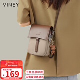 viney牛皮手机包洋气包包女包品牌单肩斜挎包生日新年礼物送女生女友