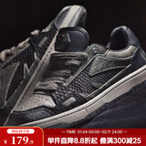 马登男鞋蛇年限定黑曼巴板鞋春秋新款潮流百搭休闲鞋男士低帮滑板鞋子 曼巴黑   40