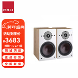 达尼（DALI）HIFI音响套装OBERON3博睿3号高保真2.0声道书架无源音箱家用桌面音响 仅音箱一对 浅橡木色音箱