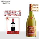 红魔鬼狂欢系列霞多丽半甜白葡萄酒 750ml单瓶 智利原瓶进口红酒