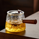 忆壶茶侧把煮茶壶玻璃耐高温泡茶壶单壶煮茶器家用电陶炉烧水壶茶具套装