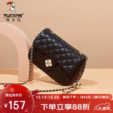 啄木鸟（TUCANO）包包女款2025年单肩包小香风菱格链条斜挎包圣诞新年生日实用礼物