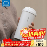 乐扣乐扣（LOCK&LOCK）保温杯遇见元气保温保冷咖啡杯弹跳盖男女颜值水杯550ML白色