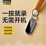 FAMUE录音笔专业高清降噪律师专用便携取证长续航会议采访转文字 32G【日常足够】储存260小时