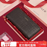 金狐狸（FOXER）牛皮女士钱包大容量短款卡包钱票夹手拿包零钱包元旦礼物送女生