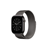 Apple/苹果 Watch S11 智能手表GPS+蜂窝款46毫米石板色钛金属表壳石板色米兰尼斯表带M/L MFDY4CH/B