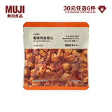 MUJI 口袋零食 鱼骨头 香辣味 17克
