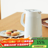 虎牌（TIGER）保温壶 304不锈钢时尚简约保温壶PWO-A12C-W 白色1.2L