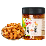 川娃子麻辣香脆萝卜咸菜下饭菜 拌饭拌面泡咸菜酱腌菜 嘎嘣脆萝卜干230g