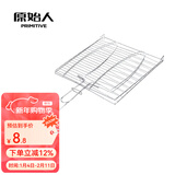 原始人 烤鱼网烧烤网 烤鱼夹子烧烤工具 烧烤配件