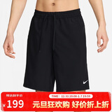 耐克NIKE男子春夏梭织短裤 运动休闲 凉爽轻便FN2999-010黑色 2XL