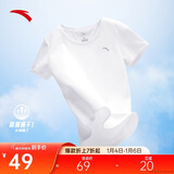 安踏轻风T丨速干运动短袖t恤女士夏季新款吸汗透气跑步训练上衣瑜伽服