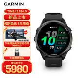 佳明（GARMIN）Forerunner970旗舰铁三户外运动手表ECG心电心率跑表-极夜黑47mm