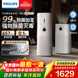 飞利浦（PHILIPS）空气净化器加湿器一体机除甲醛神器新房急入住鼻炎家用净化机除烟味过敏原卧室专用国家补贴AC3737