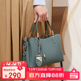 红蜻蜓包包女包牛皮单肩休闲手提包送妈妈女友老婆妈妈生日礼物