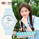 Dickies学生手表青少年初高中生专用日历静音考试表运动女生CL-774 蓝