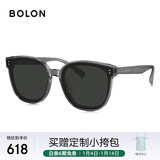 BOLON暴龙眼镜猫眼大框显脸小太阳镜女防晒开车墨镜潮 BL3182C12