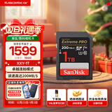 闪迪相机卡 4K高清SD卡 UHS-I微单存储卡微单反摄像储存大卡内存sd卡内存卡 1T SD相机卡新升级读速高达200Mb/S