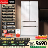 松下（Panasonic）大海豹PLUS 573L法式多门冰箱超薄零嵌入双系统循环风冷无霜一级能效NR-EW57TGB-W【国家补贴】